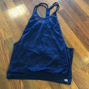 ALO Yoga Navy Blue Athletic Top 💙